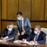 Στην υπογραφή σύμβασης για σιδηροδρομικό έργο €573 εκατ. προχώρησε η ΑΚΤΩΡ στη Ρουμανία, ως επικεφαλής κοινοπραξίας