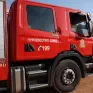 Κοζάνη: Φωτιά σε φορτηγό με φωτοβολταϊκά στην Εγνατία Οδό