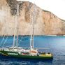 Το πλοίο Rainbow Warrior της Greenpeace ενάντια στα πλαστικά - Πρώτος σταθμός: Ζάκυνθος