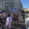 Σε εξέλιξη η συγκέντρωση του κινήματος «Παραιτηθείτε»