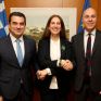 Συνάντηση Σκρέκα, Αμυρά με την Υπουργό Τουρισμού και Περιβάλλοντος της Αλβανίας, Mirela Kumbaro