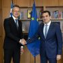 Συνάντηση Σκρέκα με τον Υπουργό Εξωτερικών της Ουγγαρίας, Péter Szijjártó για τροφοδοσία αερίου μέσω της Ελλάδας