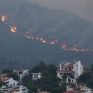 Φωτιά στην βορειοανατολική Αττική: Σκληρή μάχη σε δύο μέτωπα, Γραμματικό και Καλλιτεχνούπολη